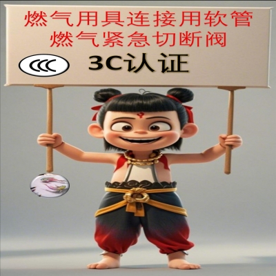 新出燃?xì)庥镁哌B接用軟管3C認(rèn)證證書！